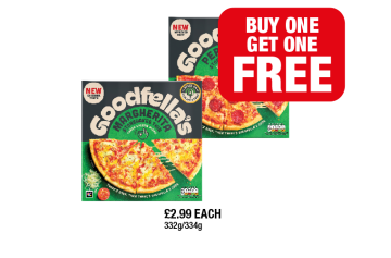 Goodfella's Margherita, Pepperoni - Now Only Buy 1 Get 1 FREE at Family Shopper