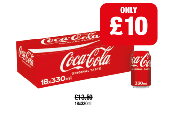 Coca Cola - Now Only £10 at Family Shopper