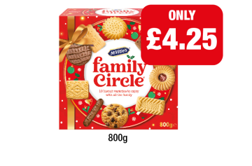 McVities Family Circle - Now Only £4.25 at Family Shopper