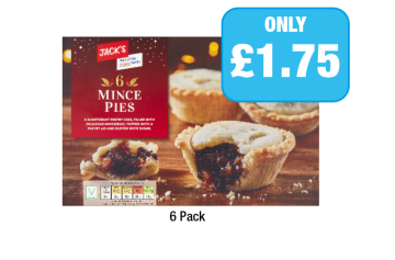 Jack's Mince Pies - Now Only £1.75 at Family Shopper