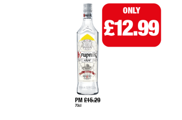 Krupnik Vodka - Now Only £12.99 at Family Shopper