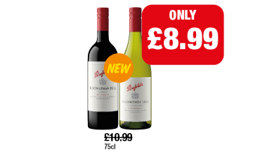 Penfolds Shiraz, Chardonnay - Now Only £8.99 at Family Shopper