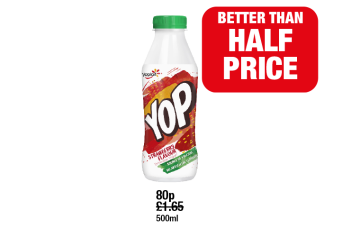 YOP Strawberry - Now Better Than Half Price at Family Shopper