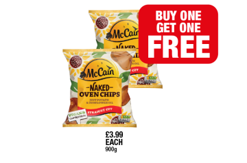 McCain Naked Oven Chips - Buy 1 Get 1 FREE at Family Shopper