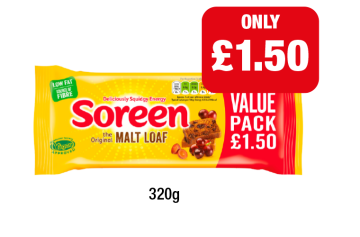 Soreen Malt Loaf - Now Only £1.50 at Family Shopper