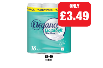 Elegance Cloud Soft - Now Only £3.49 at Family Shopper
