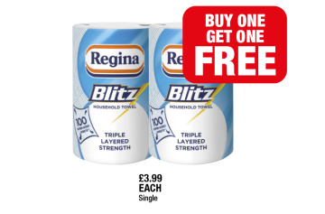 Regina Blitz - Buy 1 Get 1 FREE at Family Shopper