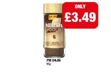 Nescafe Gold - Now Only £3.49 at Family Shopper