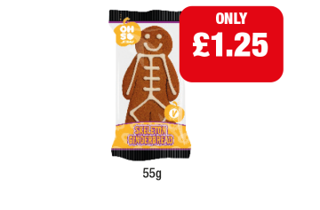 Skeleton Gingerbread - Now Only £1.25 at Family Shopper