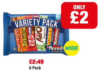 Nestle Variety Pack - Was £2.49 - Now only £2 at Family Shopper