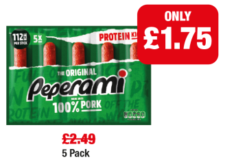 The Original Peperami - Was £2.49 - Now only £1.75 at Family Shopper